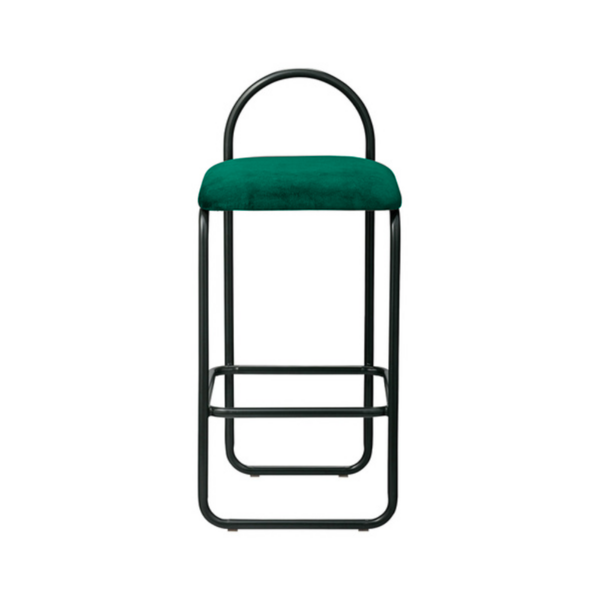 emerald green bar stool