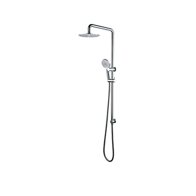 Shower Station | 2 In 1 | Round Head 250mm | Adjustable | Chrome