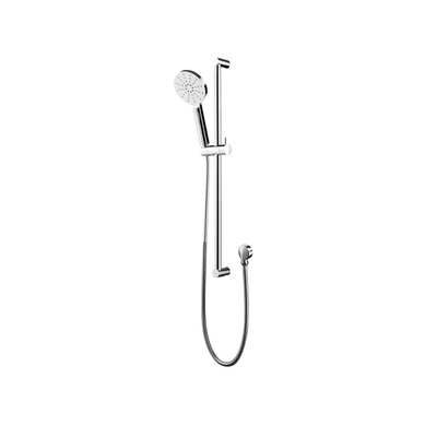 Shower Station | Shower On Rail | Round Head | 3 Functions | Chrome