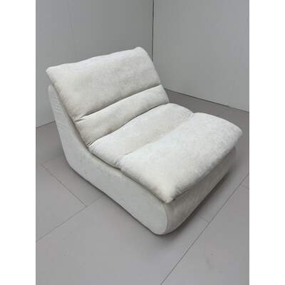 Sofapress | Compressible Sofa | Vintage Chiffon | CH-01 | 80*80*100 | White