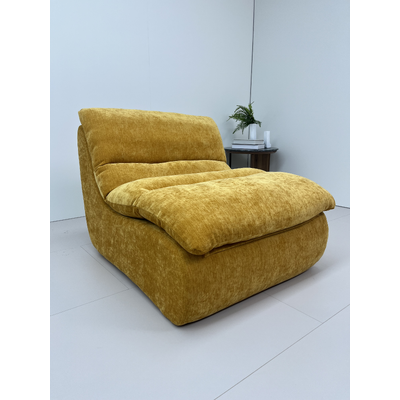 Sofapress | Compressible Sofa | Vintage Chiffon | CH-02 | 80*80*100 | Yellow