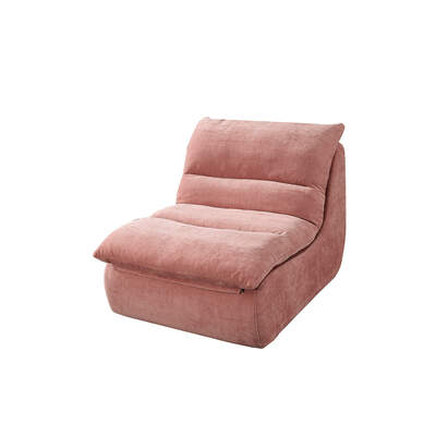 Sofapress | Compressible Sofa |  Vintage Chiffon | CH-03 | 80*80*100 | Pink