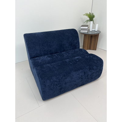 Sofapress | Compressible Sofa | Bamboo | B-04 | 90*90*66 | Dark Blue